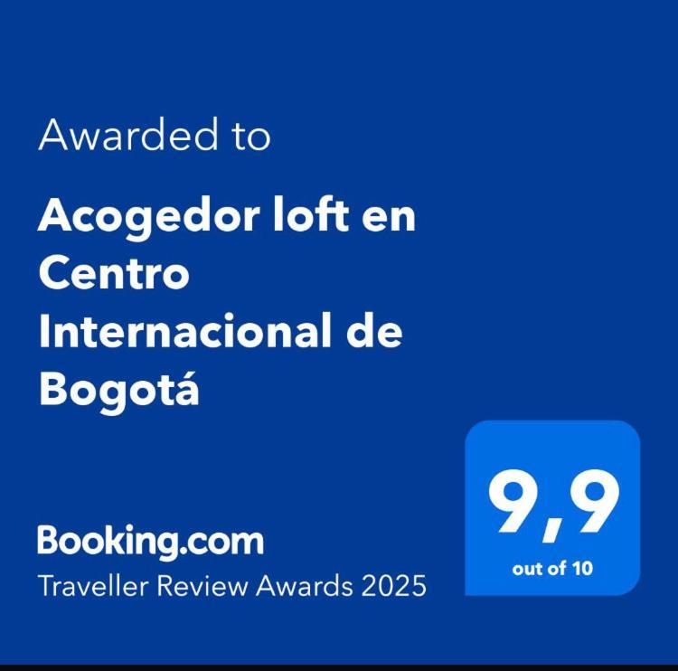 Appartement Acogedor Loft En Centro Internacional De Bogotá Extérieur photo
